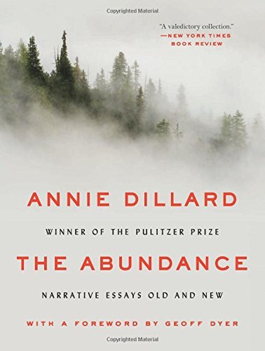 The Abundance:  Narrative Essays Old and New