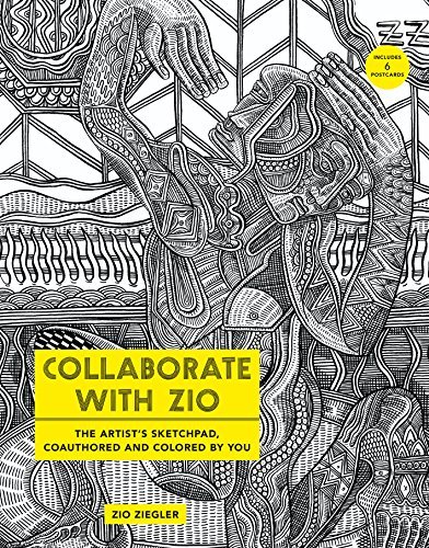 Collaborate with Zio: The Artist's Sketchpad, Coauthored and Colored by YOU
