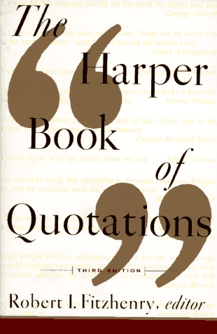 The Harper Book of Quotations (3rd Edition)