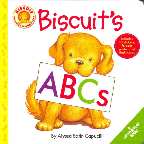 Biscuit's ABCs Lift-the-Flab Book (Biscuit the Little Yellow Puppy)