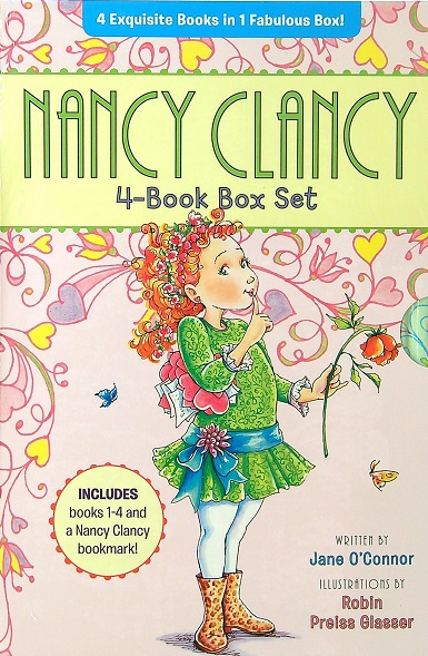Nancy Clancy 4-Book Box Set (Super Sleuth/Secret Admirer/Sees the Future/Secret of the Silver Key)