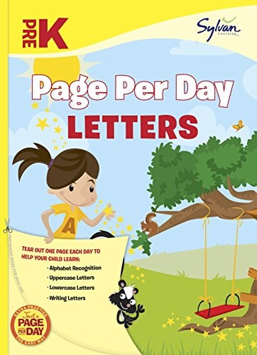Letters: Page Per Day (Pre-K)