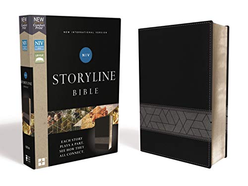 NIV Storyline Bible (Black Leathersoft)