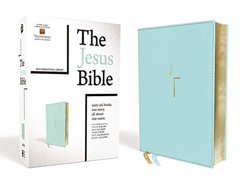 NIV The Jesus Bible (Robin's Egg Leathersoft)