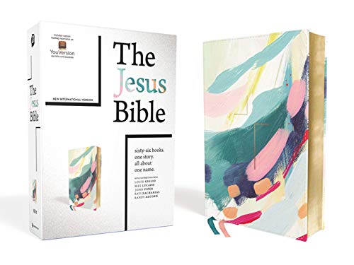 NIV The Jesus Bible (Multi-Color/Teal Leathersoft)