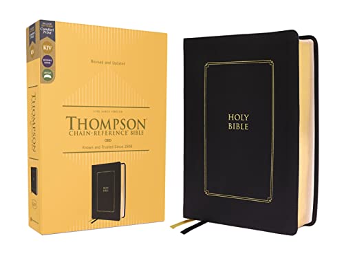 KJV, Thompson Chain-Reference Bible (Black Leathersoft)