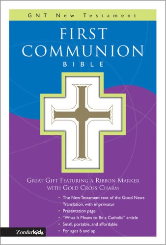First Communion Bible (New Testament, White Leather Look)