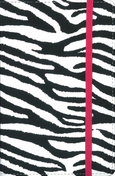 NIV Animal-Print Collection Bible (Zebra/Pink Italian Duo-Tone)