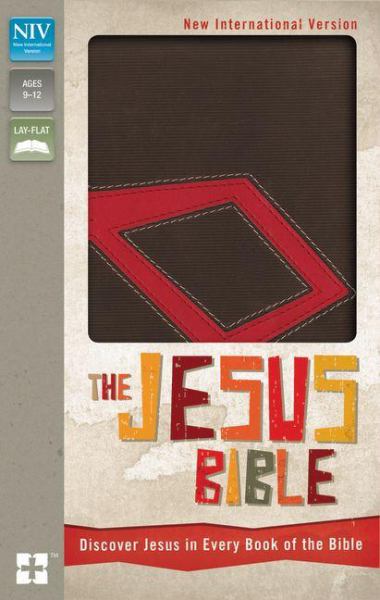 NIV The Jesus Bible (Chocolate/Red, Italian Duo-Tone)