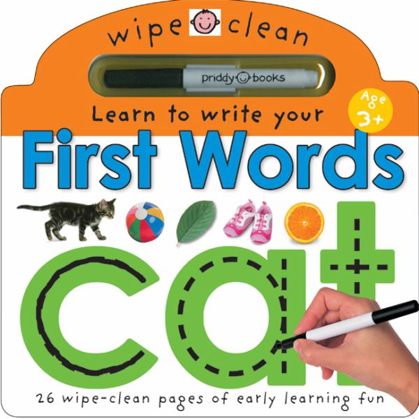 Learn to Write Your First Words (Wipe Clean)