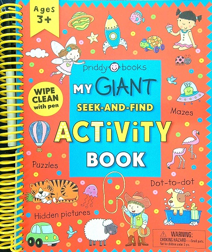 My Giant Seek-And-Find Activity Book (Wipe Clean With Pen)