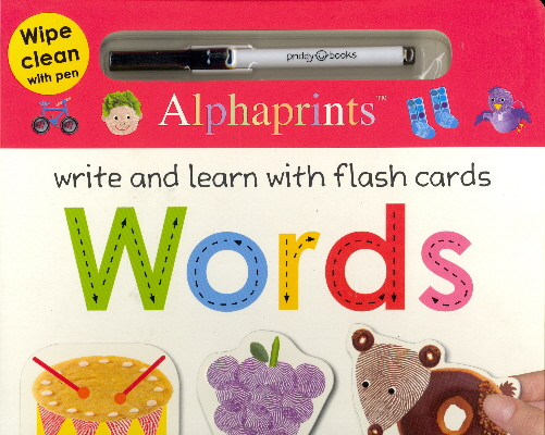 Words: Write and Learn with Flash Cards (Alphaprints)