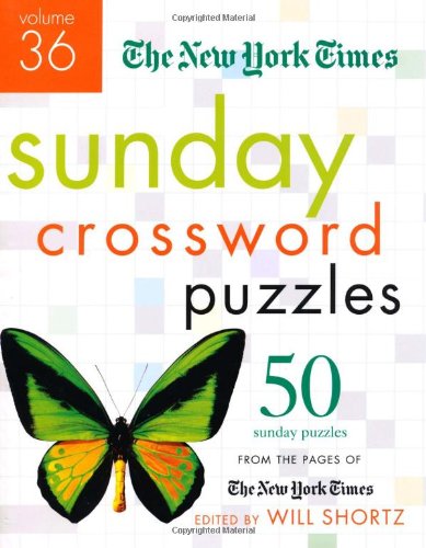 The New York Times Sunday Crossword Puzzles (Volume 36)