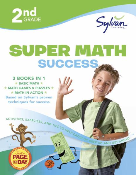 Jumbo Math Success Workbook (Sylvan Learning, Grade 2)
