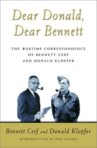 Dear Donald, Dear Bennett