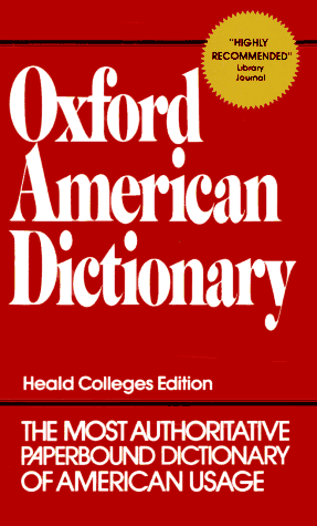 Oxford American Dictionary (Heald Colleges Edition)