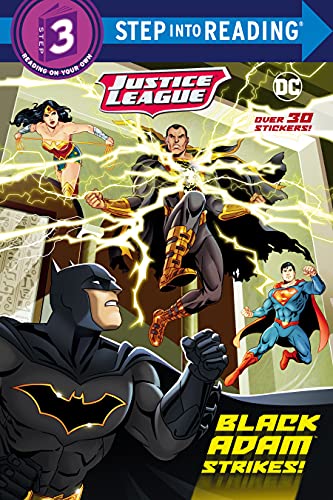 Black Adam Strikes! (DC Justice League: Step Into Reading, Step 3)