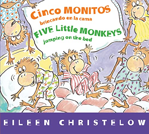 Cinco Monitos brincando En La Cama/Five Little Monkeys Jumping on the Bed