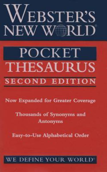 Webster's New World Pocket Thesaurus (2nd Editon)