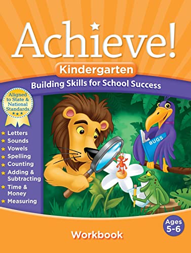 Kindergarten Workbook (Achieve Workbook, Ages 5-6)