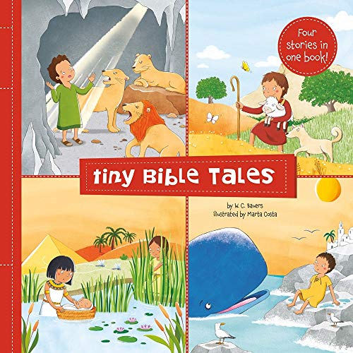 Tiny Bible Tales - Four Little Stories of the Bible's Greatest Heroes