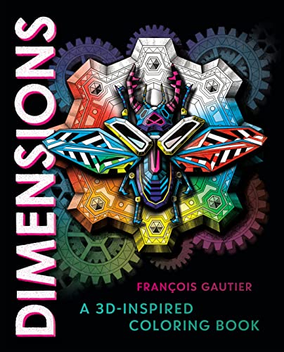 Dimensions: A 3D-Inspired Coloring Book