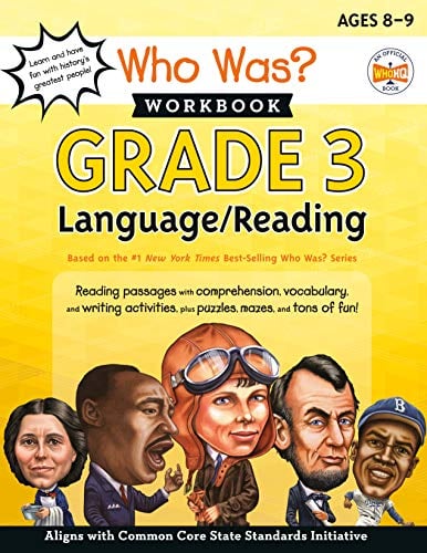 Who Was? Language/Reading Workbook (Grade 3, WhoHQ)