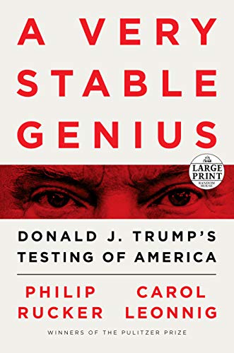 A Very Stable Genius (Large Print)