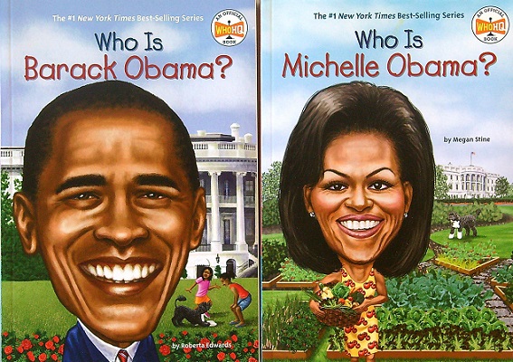 Who is Barack Obama?/Who is Michelle Obama? (WhoHQ, 2 Book Set)