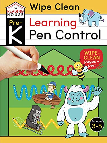 Learning Pen Control Wipe Clean Activity Book (Pre-K)