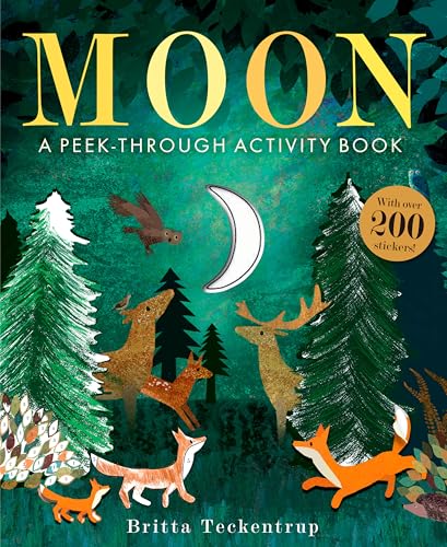 Moon: A Peek-Through Activity Book