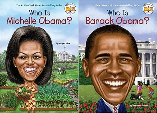Who Is Michelle Obama?/Who Is Barack Obama? (WhoHQ, 2 Book Set)