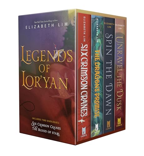 Legends of Lor'yan: 4-Book Boxed Set (Six Crimson Cranes/The Dragon's Promise/Spin the Dawn/Unravel the Dusk)