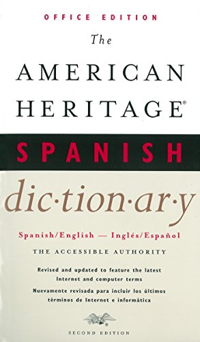 The American Heritage Spanish Dictionary (Office Edition, 2nd Edition)