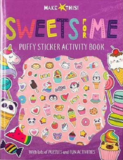 Sweets for Me Puffy Sticker Activity Book