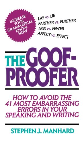 The Goof-Proofer