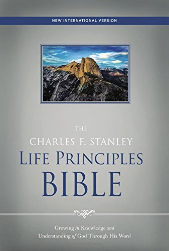 NIV The Charles F. Stanley Life Principles Bible (5462)