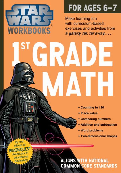 1st Grade Math (Star Wars Workbook)