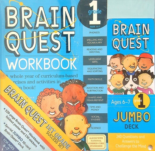 Brain Quest 1st Grade Success Set
