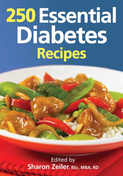 250 Essential Diabetes Recipes (Softcover)