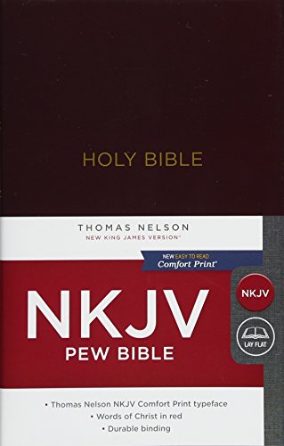 NKJV Pew Bible (0172BRG Burgundy)