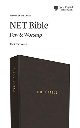 NET Bible Pew and Worship (5662 Black)