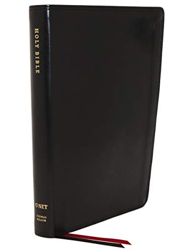 NET Large Print Thinline Bible  (5683BK, Black Leathersoft)