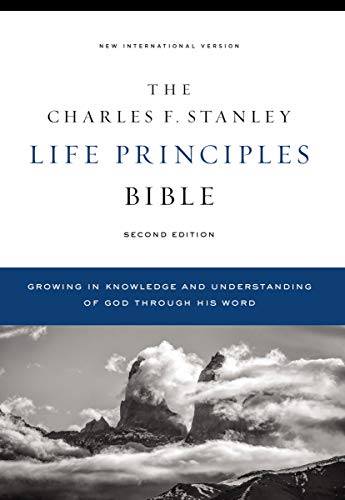NIV, Charles F. Stanley Life Principles Bible - 2nd Edition (9462 Hardcover)