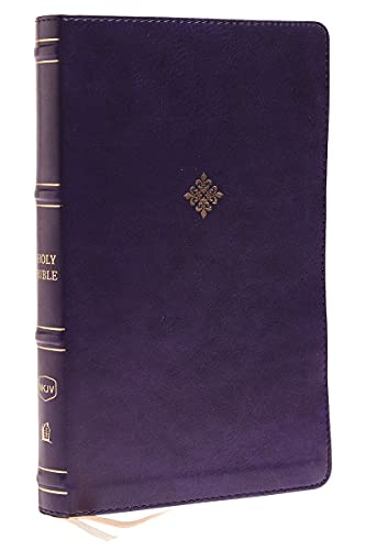NKJV, Thinline Bible (Thumb Indexed, 4013NA - Navy, Leathersoft)