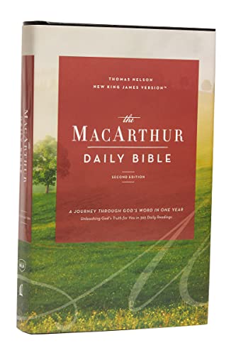 NKJV, The MacArthur Daily Bible (2nd Edition, 2642 - Hardcover)