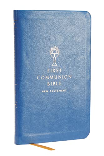 NABRE, First Communion Bible (New Testament, 9243BL - Blue, Leathersoft)