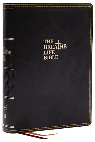 NKJV, The Breathe Life Bible (Indexed, #4773BKI - Black Leathersoft)