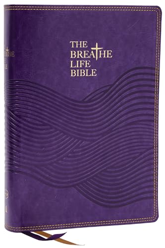 NKJV, The Breathe Life Holy Bible (Purple, Leathersoft)
