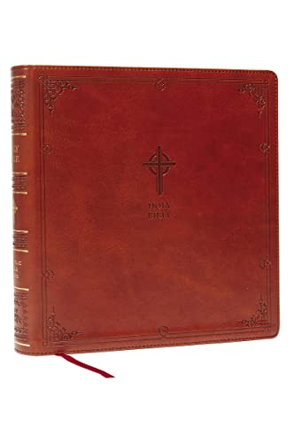 NABRE XL, Catholic Edition, Comfort Print Holy Bible (#7983BRN - Brown Leathersoft)